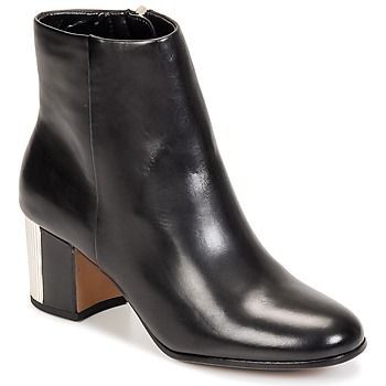 UMALEN  women's Low Ankle Boots in Black. Sizes available:3.5,4,5,6,6.5
