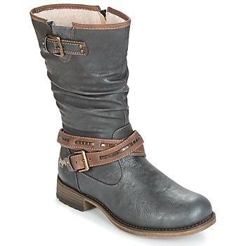 ISALBA  women's High Boots in Grey. Sizes available:3.5,4