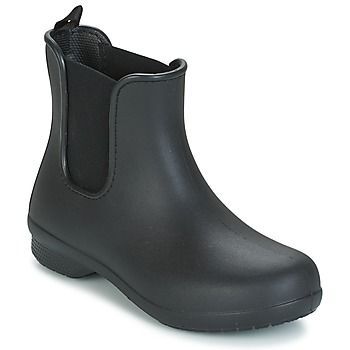 CROCS FREESAIL CHELSEA  women's Mid Boots in Black. Sizes available:4,5