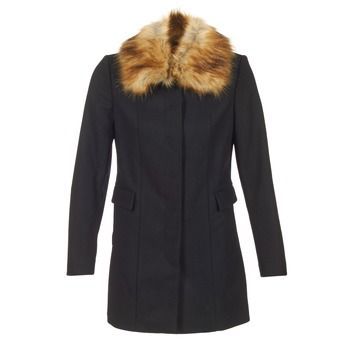 APRAGA  women's Coat in Black. Sizes available:UK 14