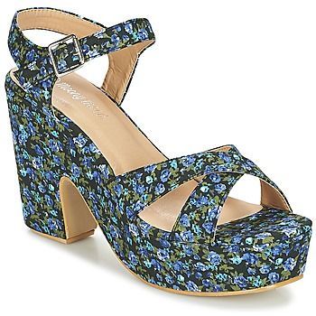 INADA  women's Sandals in Blue. Sizes available:4