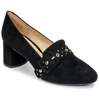 HAREA  women's Court Shoes in Black. Sizes available:3.5