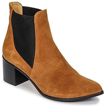 GUNNAR  women's Low Ankle Boots in Brown. Sizes available:4,6
