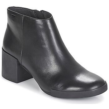 LOTTA  women's Low Ankle Boots in Black. Sizes available:3,2