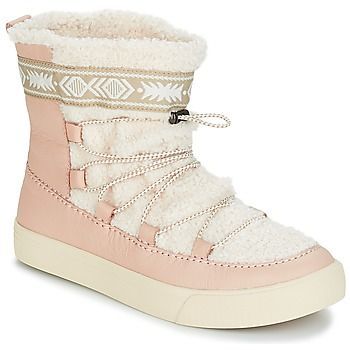 ALPINE  women's Snow boots in Pink. Sizes available:3.5