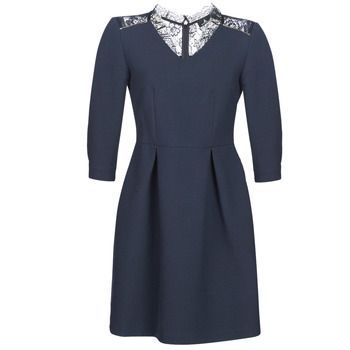 REVIA  women's Dress in Blue. Sizes available:UK 8,UK 12