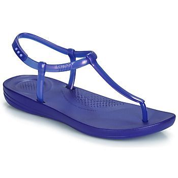 IQUSHION SPLASH - PEARLISED  women's Sandals in Blue. Sizes available:5,6,7
