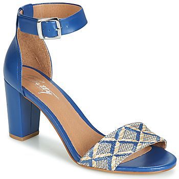 CRETOLIA  women's Sandals in Blue. Sizes available:4,6.5