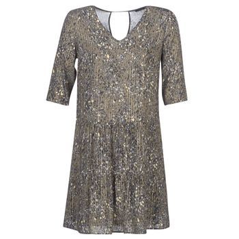 RACIN ROBE  women's Dress in Kaki. Sizes available:UK 8,UK 10