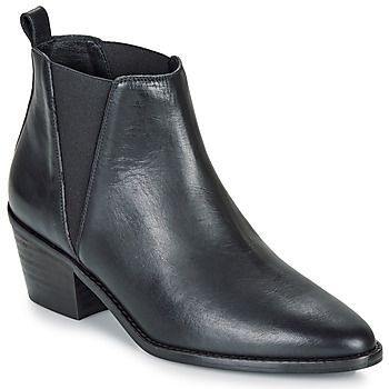 GABRIELA  women's Mid Boots in Black. Sizes available:4