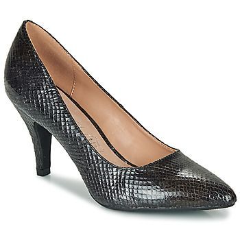 FURETTE  women's Court Shoes in Black. Sizes available:3.5,5,6.5,7