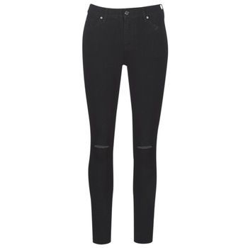 6GYJ10-Y2HDZ-0206  women's Skinny Jeans in Black. Sizes available:US 25 / 32,US 32 / 32,US 24 / 32,US 25 / R