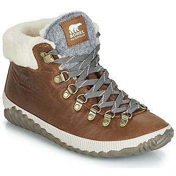 OUT N ABOUT PLUS CONQUEST  women's Mid Boots in Brown. Sizes available:3,4