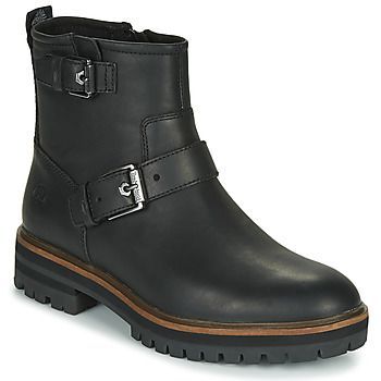 LONDON SQUARE BIKER  women's Mid Boots in Black. Sizes available:7