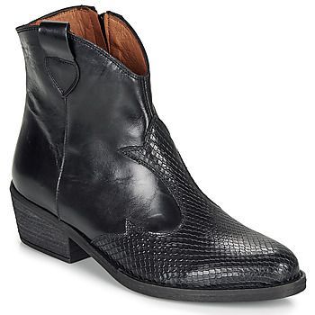 MIRELLA  women's Mid Boots in Black. Sizes available:3.5,5,6,6.5,7.5