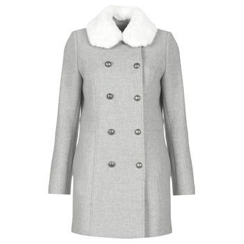 AROSA M1  women's Coat in Grey. Sizes available:UK 8,UK 14