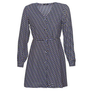 ONLDARLING  women's Dress in Blue. Sizes available:UK 6,UK 8,UK 12
