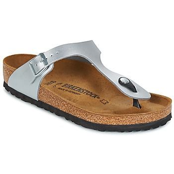 GIZEH  women's Flip flops / Sandals (Shoes) in Silver. Sizes available:3.5,4.5,5,5.5,7,7.5,2.5,2.5,3,3.5,4,4.5,5,5.5,7,7.5,8