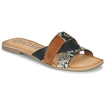 LANTANA  women's Mules / Casual Shoes in Black. Sizes available:3.5,5,6,6.5
