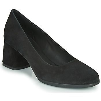 D CALINDA MID  women's Court Shoes in Black. Sizes available:3,4,5,6,2.5,5.5,3.5,6.5