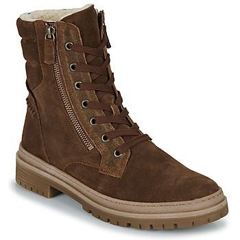 7177118  women's Low Ankle Boots in Brown