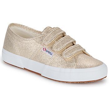 2750 LAME STRAP  women's Shoes (Trainers) in Gold