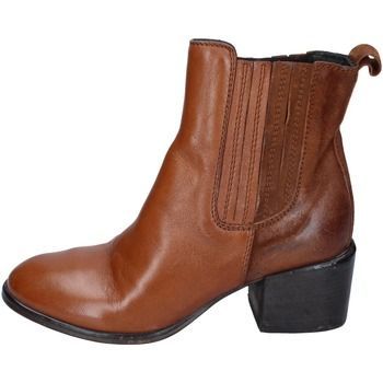 BD636 1CW236-MO  women's Low Ankle Boots in Brown