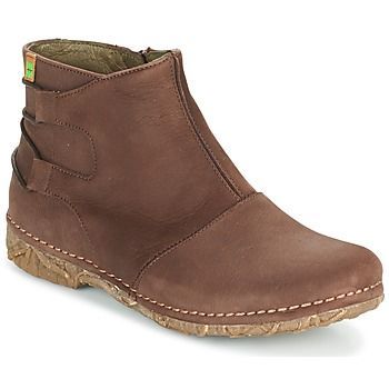 ANGKOR  women's Mid Boots in Brown. Sizes available:3,4,5,6,7,8,9