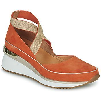 VOLOU  women's Shoes (Trainers) in Orange