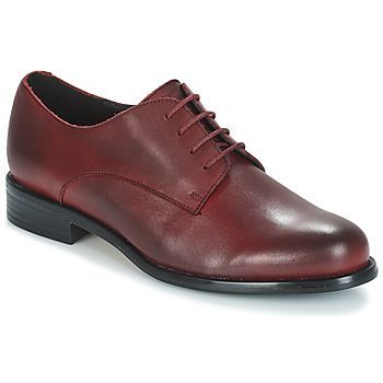 LOUKOUM  women's Casual Shoes in Red. Sizes available:3.5