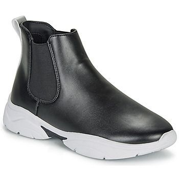 BILLIE  women's Mid Boots in Black. Sizes available:3.5,4,5,6,6.5,7.5