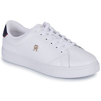 ELEVATED ESSENTIAL COURT SNEAKER  women's Shoes (Trainers) in White
