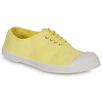 TENNIS LACET  women's Shoes (Trainers) in Yellow