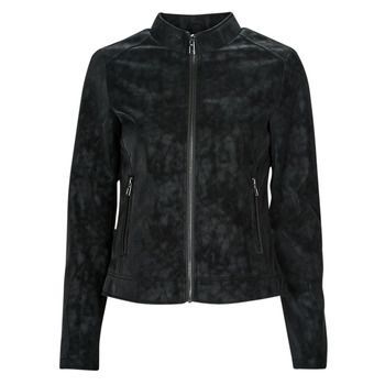 CHAQ_DETROIT  women's Leather jacket in Black