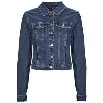 VMLUNA LS SLIM DNM JACKET MIX GA NOOS  women's Denim jacket in Blue