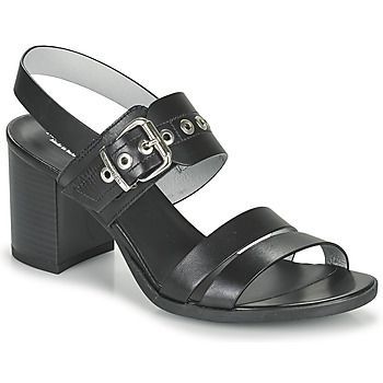 GHILLO  women's Sandals in Black. Sizes available:3.5,4,6,2.5