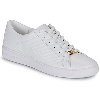 KEATON LACE UP  women's Shoes (Trainers) in White