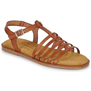 MCCROSY  women's Sandals in Brown