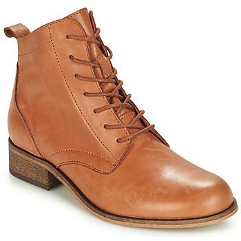 GODILLOT  women's Mid Boots in Brown. Sizes available:4,5,6