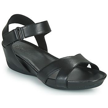 MICRO  women's Sandals in Black. Sizes available:5,8,9