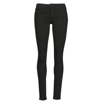 ONLCARMEN  women's Skinny Jeans in Black. Sizes available:US 26 / 32,US 28 / 32,US 29 / 32,US 33 / 32,US 26 / 30,US 27 / 30,US 30 / 30,US 32 / 30