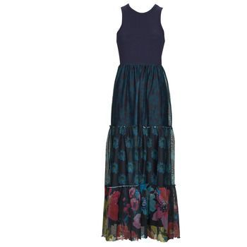 VEST_DUDAS  women's Long Dress in Multicolour