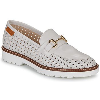 MARILYN  women's Loafers / Casual Shoes in White