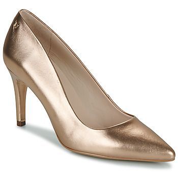 THELMA  women's Court Shoes in Gold