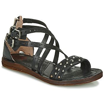 RAMOS CLOU  women's Sandals in Black. Sizes available:3,4,5,6,7,8,9