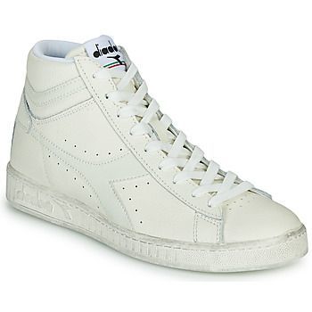 GAME L HIGH WAXED  women's Shoes (High-top Trainers) in White