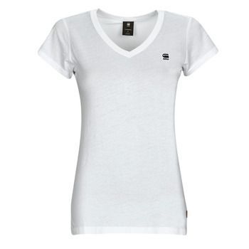 eyben slim v  women's T shirt in White