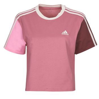 3S CR TOP  women's T shirt in Bordeaux