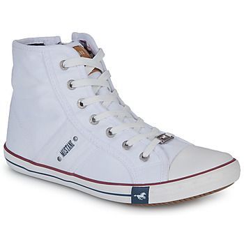 GALLEGO  women's Shoes (High-top Trainers) in White