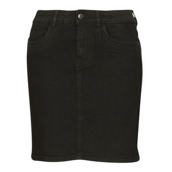 VMLUNA HR DENIM SKIRT MIX GA  women's Skirt in Black